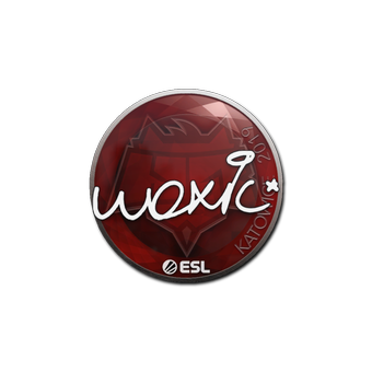 Sticker | woxic | Katowice 2019 CS2 skin
