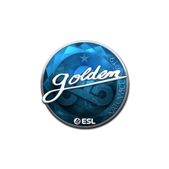 Sticker | Golden (Foil) | Katowice 2019 CS2 skin