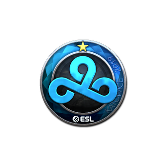 Sticker | Cloud9 (Foil) | Katowice 2019 CS2 skin