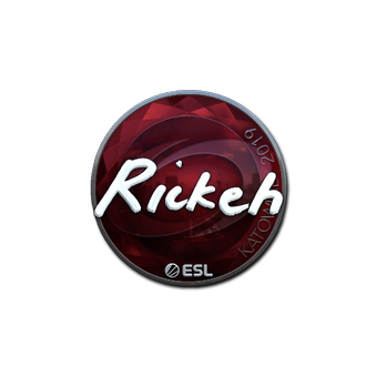 Sticker | Rickeh (Foil) | Katowice 2019 CS2 skin