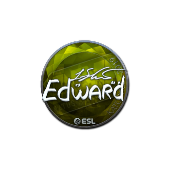 Sticker | Edward (Foil) | Katowice 2019 CS2 skin