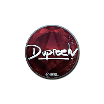 Sticker | dupreeh (Foil) | Katowice 2019 CS2 skin