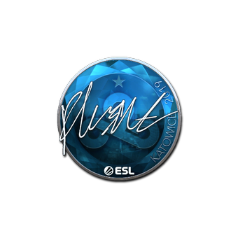 Sticker | flusha (Foil) | Katowice 2019 CS2 skin
