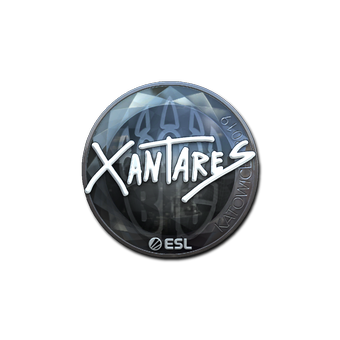 Sticker | XANTARES (Foil) | Katowice 2019 CS2 skin