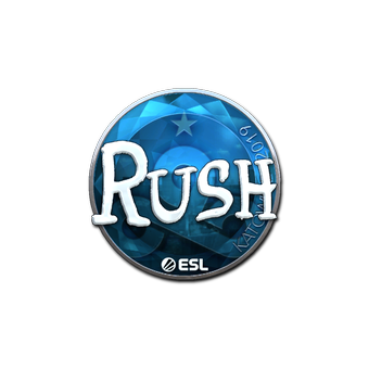 Sticker | RUSH (Foil) | Katowice 2019 CS2 skin