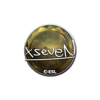 Sticker | xseveN (Foil) | Katowice 2019 CS2 skin