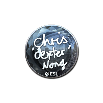Sticker | dexter (Foil) | Katowice 2019 CS2 skin