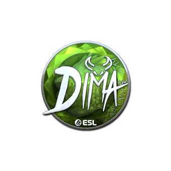 Sticker | Dima (Foil) | Katowice 2019 CS2 skin