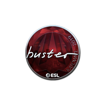 Sticker | buster (Foil) | Katowice 2019 CS2 skin