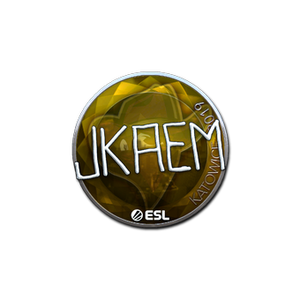 Sticker | jkaem (Foil) | Katowice 2019 CS2 skin