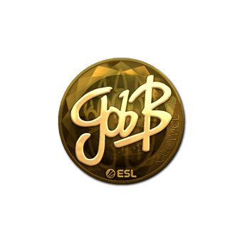 Sticker | gob b (Gold) | Katowice 2019 CS2 skin