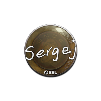 Sticker | sergej | Katowice 2019 CS2 skin