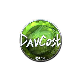 Sticker | DavCost (Foil) | Katowice 2019 CS2 skin