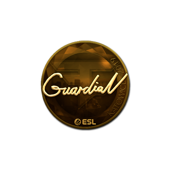 Sticker | GuardiaN (Gold) | Katowice 2019 CS2 skin