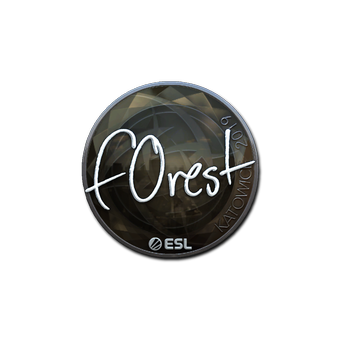 Sticker | f0rest (Foil) | Katowice 2019 CS2 skin
