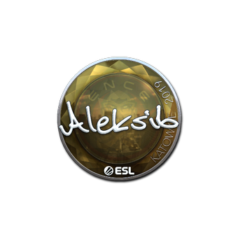 Sticker | Aleksib (Foil) | Katowice 2019 CS2 skin