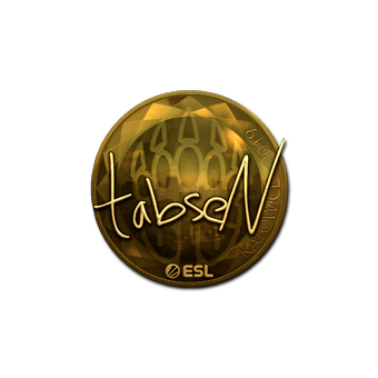 Sticker | tabseN (Gold) | Katowice 2019 CS2 skin