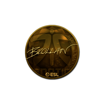 Sticker | Brollan (Gold) | Katowice 2019 CS2 skin