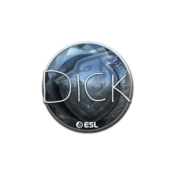 Sticker | DickStacy (Foil) | Katowice 2019 CS2 skin