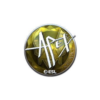 Sticker | apEX (Foil) | Katowice 2019 CS2 skin