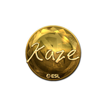 Sticker | Kaze (Gold) | Katowice 2019 CS2 skin