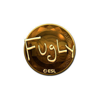 Sticker | FugLy (Gold) | Katowice 2019 CS2 skin