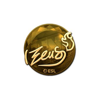 Sticker | Zeus (Gold) | Katowice 2019 CS2 skin