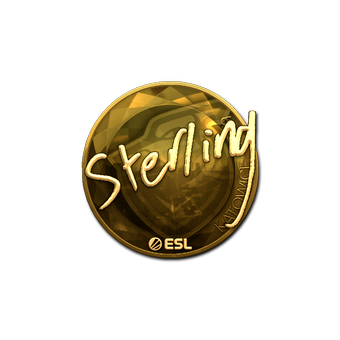 Sticker | sterling (Gold) | Katowice 2019 CS2 skin