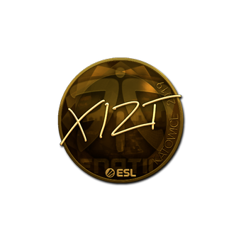 Sticker | Xizt (Gold) | Katowice 2019 CS2 skin