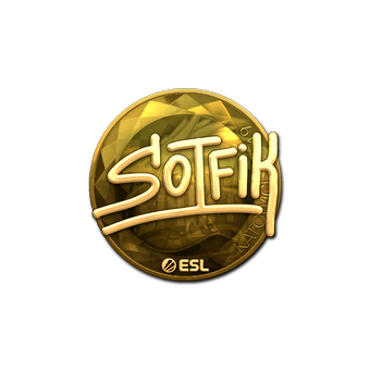 Sticker | S0tF1k (Gold) | Katowice 2019 CS2 skin