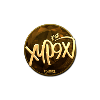 Sticker | Xyp9x (Gold) | Katowice 2019 CS2 skin