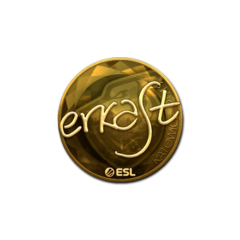 Sticker | erkaSt (Gold) | Katowice 2019 CS2 skin