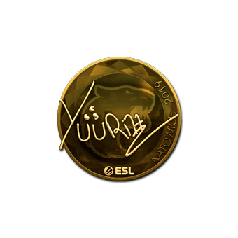 Sticker | yuurih (Gold) | Katowice 2019 CS2 skin