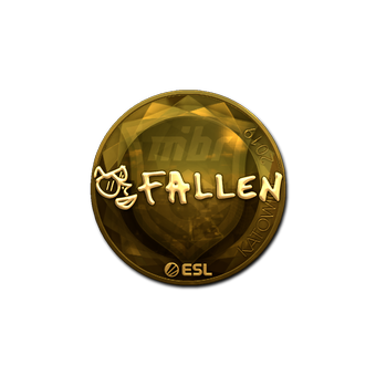 Sticker | FalleN (Gold) | Katowice 2019 CS2 skin