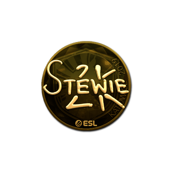Sticker | Stewie2K (Gold) | Katowice 2019 CS2 skin