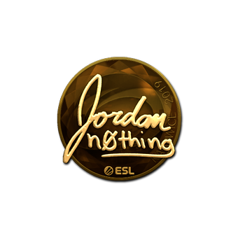 Sticker | n0thing (Gold) | Katowice 2019 CS2 skin
