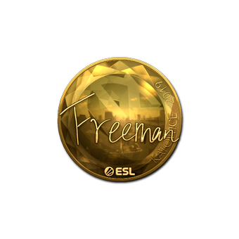 Sticker | Freeman (Gold) | Katowice 2019 CS2 skin
