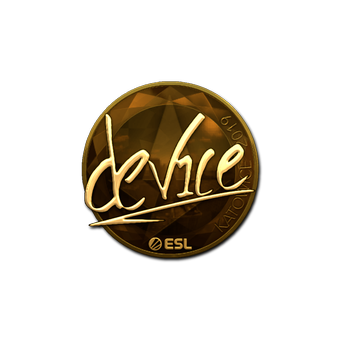 Sticker | device (Gold) | Katowice 2019 CS2 skin