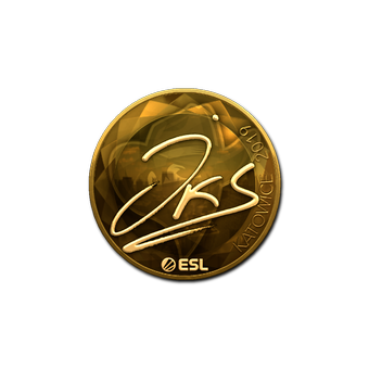 Sticker | jks (Gold) | Katowice 2019 CS2 skin