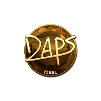 Sticker | daps (Gold) | Katowice 2019 CS2 skin