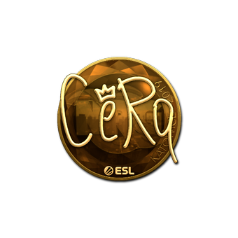 Sticker | CeRq (Gold) | Katowice 2019 CS2 skin