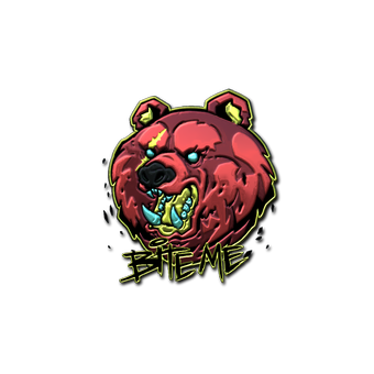 Sticker | Bite Me (Foil) CS2 skin