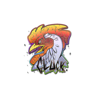 Sticker | Cluck (Holo) CS2 skin