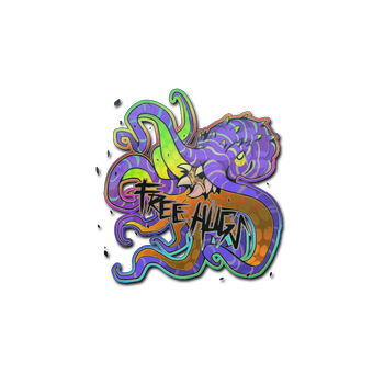 Sticker | Free Hugs (Holo) CS2 skin