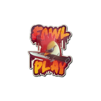 Sticker | Fowl Play CS2 skin