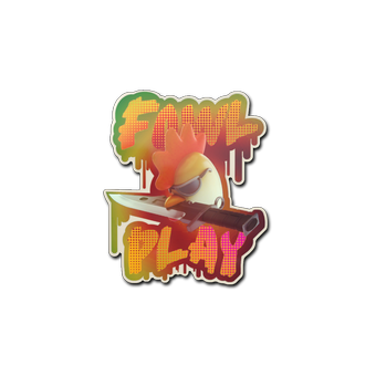 Sticker | Fowl Play (Holo) CS2 skin