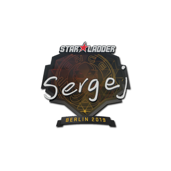 Sticker | sergej | Berlin 2019 CS2 skin
