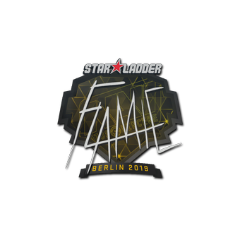 Sticker | flamie | Berlin 2019 CS2 skin