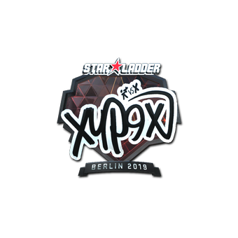 Sticker | Xyp9x (Foil) | Berlin 2019 CS2 skin