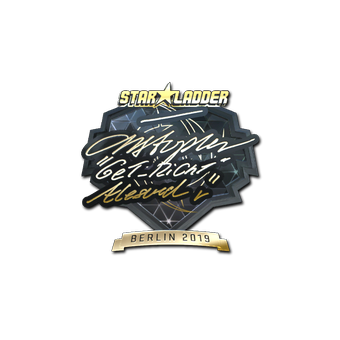 Sticker | GeT_RiGhT (Gold) | Berlin 2019 CS2 skin